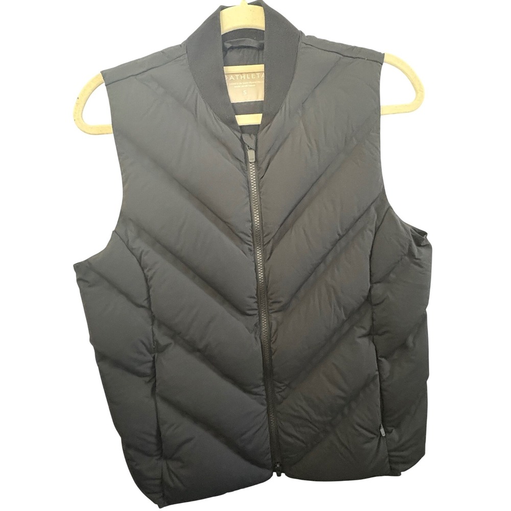 Athleta‎ Women's Black Puffer Vest – Size Small